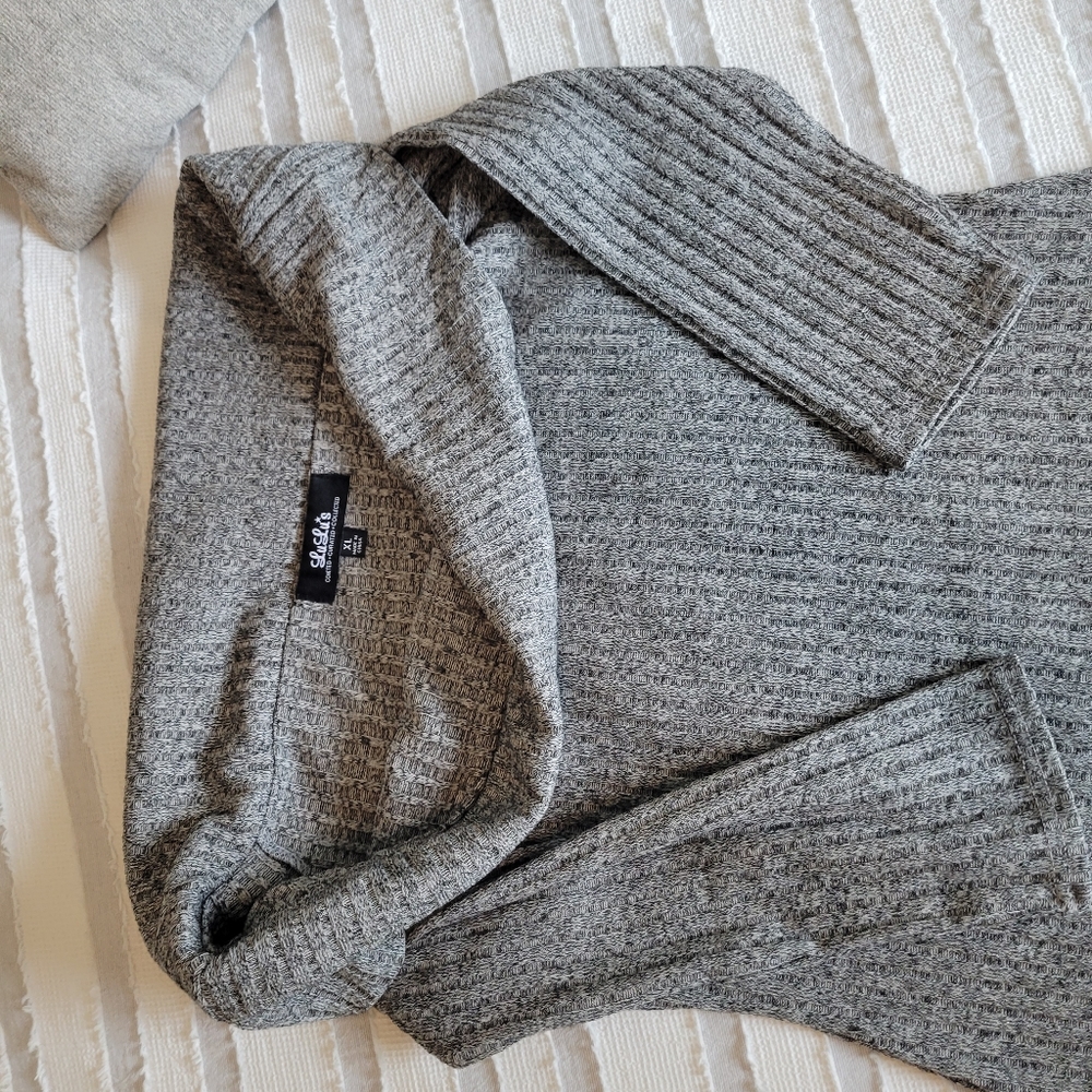 LULU'S cowlneck sweater dress